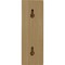Ekena Millwork 2 1/2"W x 6 1/4"D x 7 1/2"H Traditional Shelf Bracket, Cherry BKT02X06X07TRCH - alternate 2